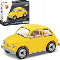 Žaidimai ir žaislai - Cobi - Fiat Abarth 595 - Geltona - Modelis COBI-24514 - Surinkite patys