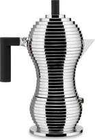 "Alessi Pulcina" espreso kavos aparatas, 3 puodeliai, raudonas