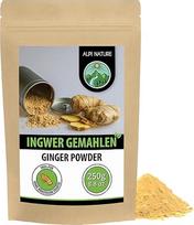 "Alpi Nature" imbiero milteliai 250 g, maltų imbiero šaknų milteliai, maltos imbiero šaknys