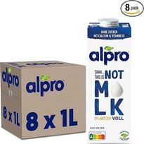 "Alpro" Tai ne pienas 3,5 proc. - veganiškas ir be pieno - natūraliai be laktozės - daug skaidulų, kalcio ir vitaminų - 8 x 1 l - patvarus