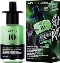 "Anua Azelaino rūgštis 10" hialurono serumas, raminantis raudonį, jautriai odai, lengvas ir drėkinantis, apsaugantis nuo nešvarumų, korėjietiška odos priežiūra, "Kpop Demon Hunters", 50 ml