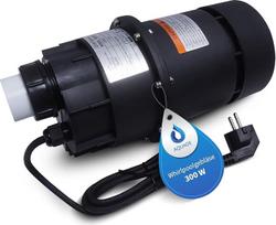 "AQUADE" sūkurinės vonios oro pūstuvas "Quiet Pneumatic" 300 W - Sūkurinės vonios pūstuvas voniai - Oro pūstuvas lauko sūkurinei voniai / lauko sūkurinei voniai: 300 W 230 V