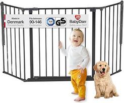 "Baby Dan Configuration Grid Flex M", 90 - 146 cm - Pagaminta Danijoje + TÜV / GS patvirtinta, Spalva: antracito (atskiriama)