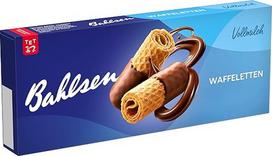 "Bahlsen" pilno pieno vafliniai pyragėliai su pienišku šokoladu 100 g, 1 pakuotė