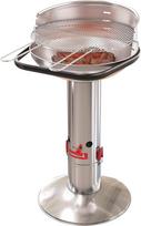 "Barbecook Loewy 50" medžio anglių kepsninė su nerūdijančio plieno apsauga nuo vėjo, kepsninė 10 žmonių, 51,5 x 56 x 99 cm, pilka