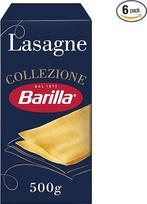 "Barilla Collezione Lasagna" makaronai iš kietųjų kviečių "Always Al Dente", 500 g (6 vnt.)