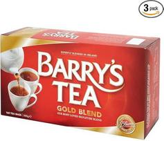 "Barrys Gold Blend 160s" arbatos maišeliai 500g (3 vnt.) iš Airijos.