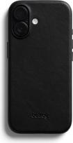 "Bellroy" telefono dėklas "iPhone 17" (odinis mobiliojo telefono dėklas) - juodas