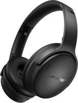"Bose QuietComfort" belaidės ausinės su mikrofonu ir triukšmo slopinimu, "Bluetooth" ausinės per ausis, audiofilų ausinės, ausinės per ausis su triukšmo slopinimu, iki 24 valandų veikianti baterija, juodos spalvos