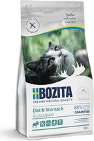 "Bozita Diet & Stomach Cat" sausas maistas su briedžiu - 400 g - sausas maistas be grūdų jautrioms suaugusioms katėms - 34 % baltymų, 10 % riebalų - be cukraus ir GMO - lengvai virškinamas