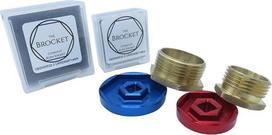 "Brocket" 20 mm ir 25 mm aliuminio vamzdžių įvorių rinkinys, pagamintas Jungtinėje Karalystėje