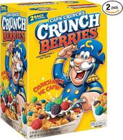 "Captain Crunch Crunch Berries Cereal" 40 uncijų vertės dėžutė, du 20 uncijų maišeliai, "The Quaker Oats Company" [Maisto produktai]