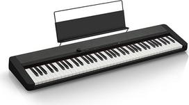 "Casio Casiotone CT-S1-76BK" pianino klaviatūra su 76 greičio klavišais, 61 garsas, juoda