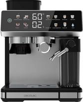 "Cecotec Barista Power Espresso 20" barista kavos aparatas, 1350 W, 20 barų, kūginis malūnėlis, 2,6 l vandens rezervuaras, 100 g kavos ir 500 ml pieno, jutiklinis ekranas, savaime išsivalantis