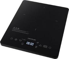 "Cecotec Full Crystal Onyx" nešiojamoji indukcinė plokštė 2000 W, reguliuojamas galingumas ir temperatūra 60ºC ir 260ºC bei 4 iš anksto nustatytos programos, juoda