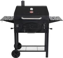 "Char-Griller" tradicinis grilis ir rūkykla su medžio anglimis, juodos spalvos