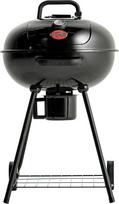 "Char-Griller Kettle Barbecue" 57 cm medžio anglių kepsninė su dangčiu, medžio anglių kepsninė, skirta sodo kepsninei, emaliuotas porcelianas, pelenų kibiras ir medžio anglių atvartas