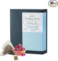 "CHILL TEA Tokyo Fruity & Floral Green Tea" - 100 % japoniška žalioji arbata - natūralios arbatos maišeliai be plastiko, švelnaus vaisių skonio (30 arbatos maišelių)