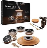 "Connoisseur Creations" viskio rūkyklų rinkinys, medienos deginimo priedai, aromato rinkinys