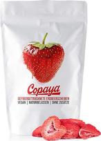 "Copaya" šaltyje džiovintos braškės skiltelėmis, 200 g, traškios, švelniai apdorotos braškės be priedų, supakuotos į aromatingą apsauginį maišelį, kad ilgai tarnautų