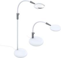 "Daylight Magnificent Pro" LED didinimo lempa - 6000K, 95+ CRI, 1,75x pusiau berėmis lęšis, reguliuojamo ryškumo didinimo lempa nagų salonams, tatuiruotei, grožiui ir profesionaliam darbui su detalėmis