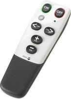 "Doro 4155 vHandleEasy 321rc" universalus infraraudonųjų spindulių nuotolinio valdymo pultas - baltas/pilkas