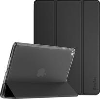 "EasyAcc" dėklas "iPad" 9,7 colių 6 kartos 2018/5 kartos 2017/"iPad Air 2"/"Air 1", itin plonas išmanusis apsauginis dėklas su automatinio užmigimo / pažadinimo funkcija, juodas