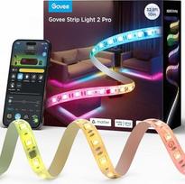 "Govee LED Strip Light 2 Pro 10m, Smart RGBIC mit weißes Licht, LED Streifen Funktioniert mit Matter und Google Assistant, DIY-Farbe, App-Steuerung mit Musik Sync, für Wohnzimmer Schlafzimmer