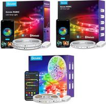 "Govee" 20 m, 10 m ir 5 m RGBIC LED juostos namams, miegamiesiems