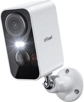 "ieGeek" 2K/3MP lauko stebėjimo kameros baterija: WLAN belaidė stebėjimo kamera lauke ir viduje su spalvotu naktiniu matymu, PIR judesio aptikimo funkcija, "debesis" / atminties kortelė, IP65, dvipusis garsas, 2,4 GHz