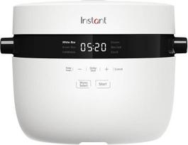 "Instant Pot" ryžių viryklė ir garintuvas, 2,8 l (12 puodelių) - nepridegantis puodas, tinkamas plauti indaplovėje, nerūdijančio plieno garintuvo įdėklas, matavimo taurė, ryžių šaukštas - su lėtosios viryklės ir padažymo funkcija