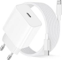 "iPhone" įkrovimo kabelis, 25 W originalus MFi sertifikuotas "iPhone" įkroviklis "Lightning" kabelis, skirtas "iPhone" 14 13 12 12 11 "Pro Max Plus Mini Xs Xr X 8 7 "iPad", USB C adapterio įkroviklis su 2 m greito įkrovimo kabeliu