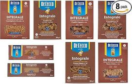 "Italian Gourmet Bundle Integrale" makaronų mišinys 8 x 500 g + "Italian Gourmet Polpa Gratis" - itališki pilno grūdo makaronai iš kietųjų kviečių, mišrios makaronų rūšys pomidorų padažui, pestui, troškiniui, sriubai ir tiekimui