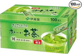 "Itoen" japoniška arbata ITO LT Oi Tea Žalioji arbata su šilkine 100 vienetų žaliosios arbatos lazdelių