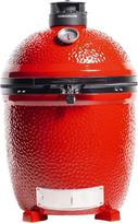 "Kamado Joe Classic Joe II" 46 cm laisvai pastatoma raudonos spalvos anglių kepsninė, šoninės lentynos, kepsninės žnyplės ir pelenų stalčius