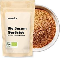 "Kamelur" ekologiški sezamai skrudinti (2,5 kg) Sezamų sėklos, skrudintos kontroliuojamoje ekologinėje žemdirbystėje
