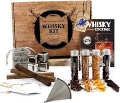 "L&G Personal Whisky Spice Discovery Set" - išskirtinis "pasidaryk pats" rinkinys vyrams / moterims, originali dovanų idėja Kalėdoms, gimtadieniui, Valentino dienai, nepamirštamiems įspūdžiams namuose