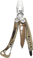 "Leatherman Skeletool CX" - "7-in-1" stovyklavimo ir išgyvenimo daugiafunkcinis įrankis - nerūdijantis plienas - smėlio audra
