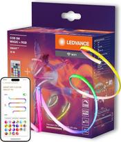 "LEDVANCE Smart WiFi COB" dekoratyvinės spalvotos COB juostelės su "Magic RGB"; "Wifi" ir vienalytės šviesos efektas; Pritemdomos; Silikonas; 5 m; Lemputė nekeičiama