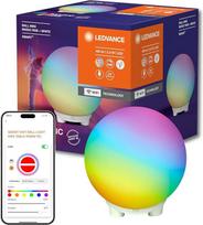 "LEDVANCE Smart+ WiFi Ball Light Mood & Table Lamp", juoda, 4 W, 130 lm, dinaminis magiškas RGB šviesos efektas, du šviesos šaltiniai, reguliuojamas apšvietimas, ilgaamžis, lengvai montuojamas, valdomas programėle, IP20