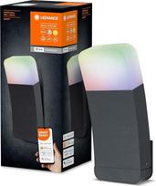 "Ledvance" išmanusis LED lauko sieninis šviestuvas su "WiFi" technologija, lauko apšvietimas, keičiamos RGB spalvos, tamsus aliuminis, suderinamas su "Google" ir "Alexa" valdymu balsu, "Smart+ WiFi Curve Wall