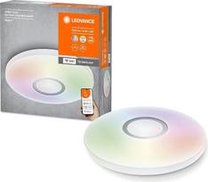 "LEDVANCE" išmanusis LED sieninis ir lubinis šviestuvas, skirtas naudoti patalpose, su "WiFi" technologija, keičiama šviesos spalva (3000K-6500K), keičiamos RGB spalvos, baltas, 340 mm, suderinamas su "Google" ir "Alexa", "Smart+ Orbis Kite RGBW