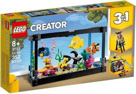 "Lego Creator" žuvų rezervuaras 31122 Išskirtinis "3-in-1" konstravimo rinkinys, nuo 8 metų