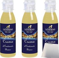 "Leverno Crema Al Condimento Bianco" baltojo balzaminio kremo pakuotė (3 x 180 g buteliukas) + "usy" blokas