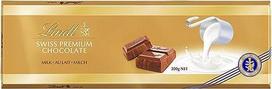"Lindt" šokoladas "Alpine Milk Extra" | 300 g plytelė | Pagamintas iš geriausio Alpių pieno šokolado | Šokolado plytelė | Šokolado dovana (pakuotė po 1)
