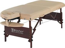 "Master Massage Del Ray" mobilus sulankstomas masažo stalas 71 cm, smėlio spalvos
