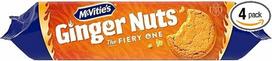 "McVities" imbiero riešutai 250 g, 4 pakuotės, McVities