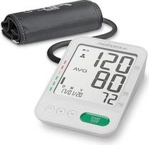 "medisana BU 586 Voice Upper Arm Blood Pressure Monitor", tikslus kraujospūdžio ir pulso matavimas su atminties funkcija ir balso išvestimi, nereguliaraus širdies ritmo rodmenimis, su didele 23-43 cm apyranke