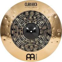 "Meinl Classics Custom Dual 22 colių "Ride" (video) būgnų komplekto lėkštės (55,88 cm) B12 bronzos, tamsiai blizgios spalvos (CC22DUR)