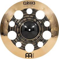 "Meinl Classics Custom Dual 18 colių "Trash Crash" (video) būgnų komplekto lėkštės (45,72 cm) B12 bronza, tamsi ir blizgi apdaila (CC18DUTRC)